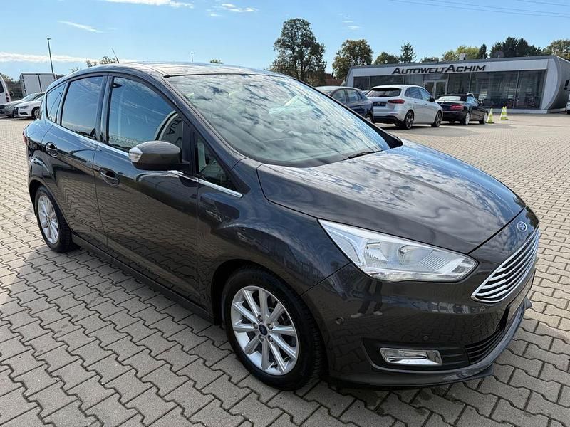 Gebraucht Ford C-MAX Titanium 150 PS (110 kW) 2018 Schwarz Van / Kleinbus