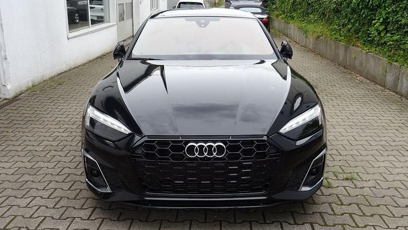 Schwarz Gebraucht 2023 Audi A5 Sportback S-Line Limousine | 48.885 € - Bild 1/4
