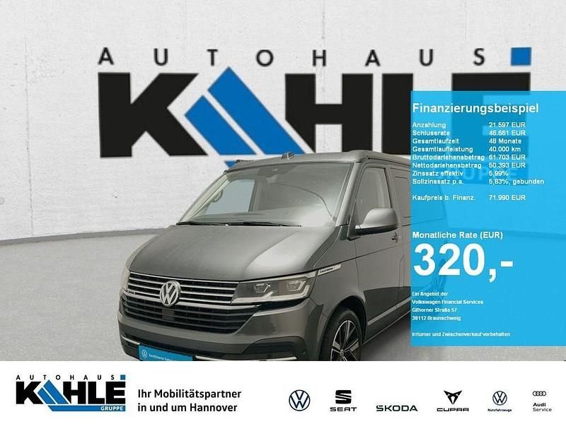 Indiumgrau metallic Gebraucht 2024 VW California California Van | 71.990 € (Fairer Preis) - Bild 1/4