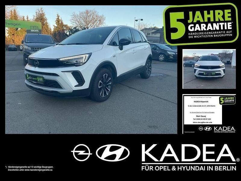 Lack weiss banquise/typ aussen Gebraucht 2023 Opel Crossland X Elegance SUV | 15.490 € (Guter Preis) - Bild 1/3