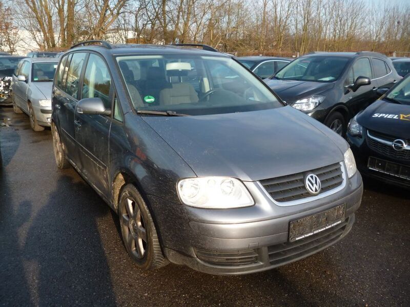 Grau Gebraucht 2006 VW Touran Goal Van / Kleinbus | 1.350 € (Guter Preis) - Bild 1/4