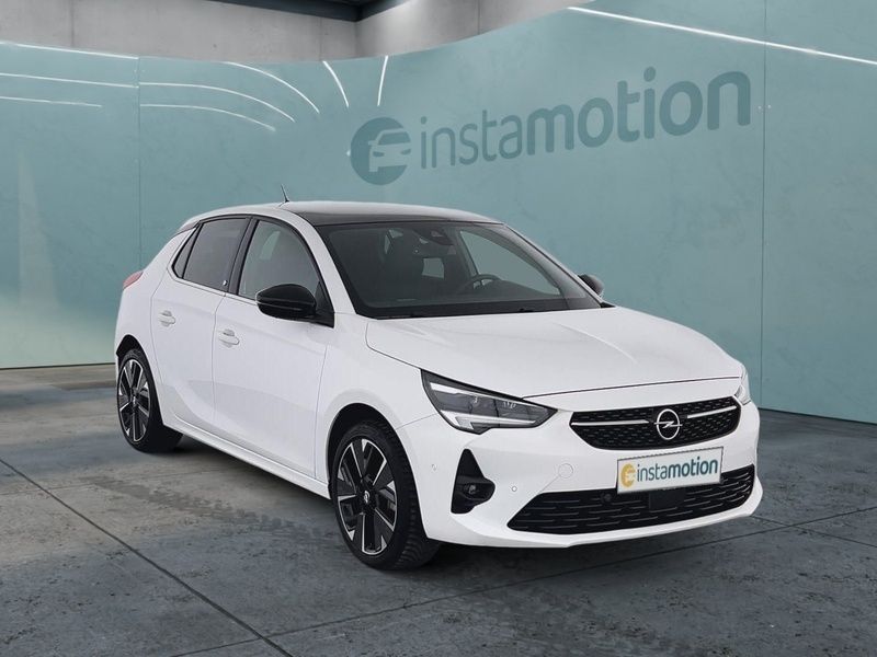 Weiß Gebraucht 2022 Opel Corsa-e GS Line Kleinwagen | 21.270 € (Teuer) - Bild 1/3