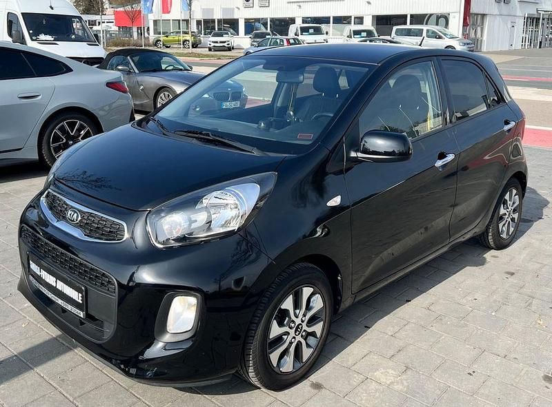 Gebraucht Kia Picanto 86 PS (63 kW) 2016 Schwarz Kleinwagen