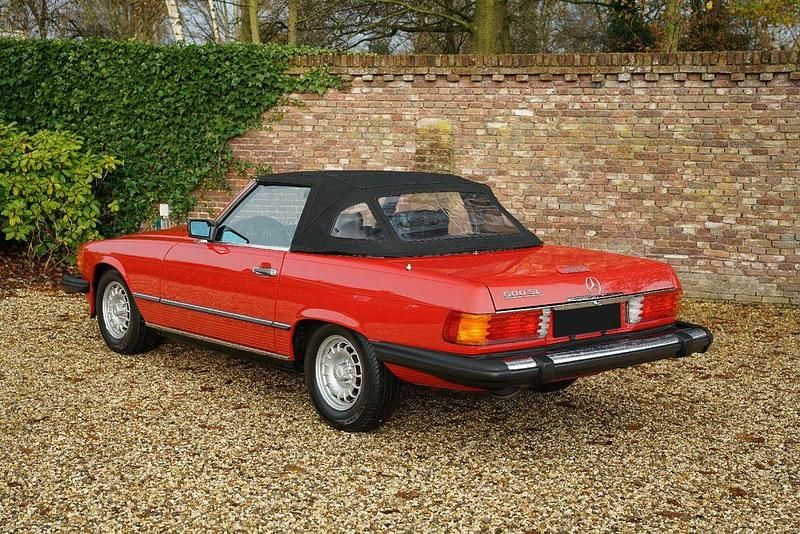 Gebraucht Mercedes SL500 1983 Rot Cabrio