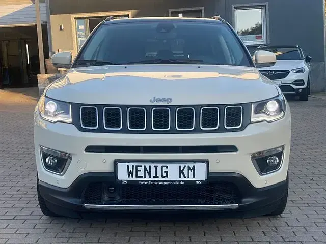 Gebraucht Jeep Compass Limited 150 PS (110 kW) 2021 Weiß (ivory tricoat) SUV