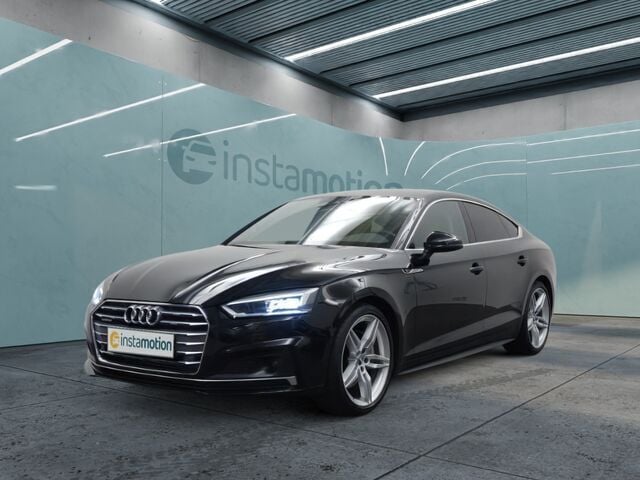 Schwarz Gebraucht 2019 Audi A5 Sportback Sport Limousine | 29.599 € (Etwas zu teuer) - Bild 1/2