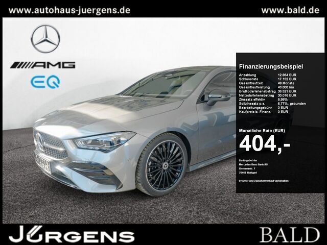 Grau Gebraucht 2023 Mercedes CLA250 Shooting Brake AMG Kombi | 42.880 € (Teuer) - Bild 1/2