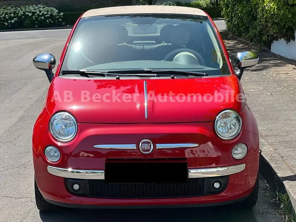 Gebraucht Fiat 500C 69 PS (50 kW) 2014 Rot Cabrio