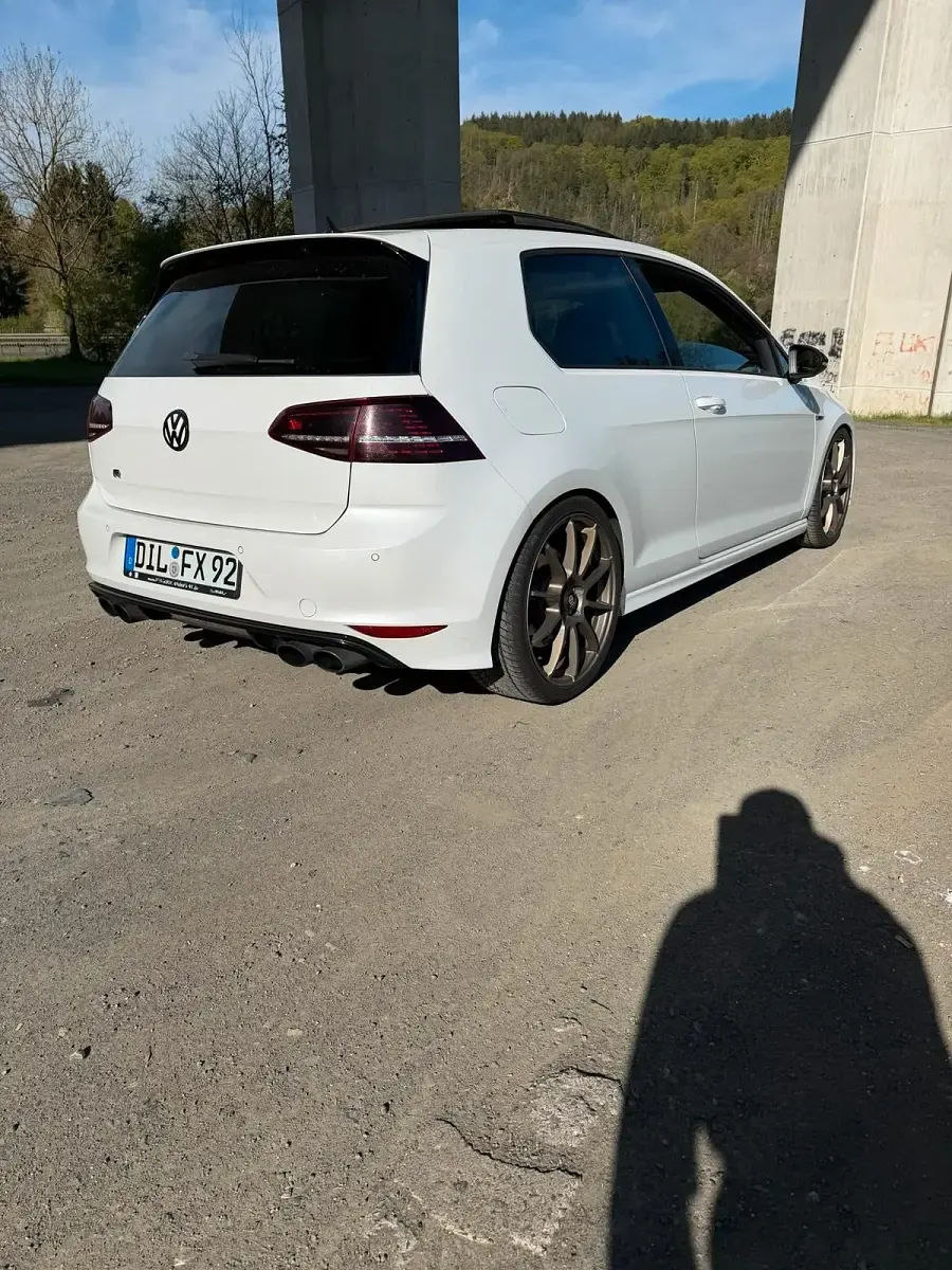 Gebraucht VW Golf R 300 PS (220 kW) 2014 Weiß Coupé