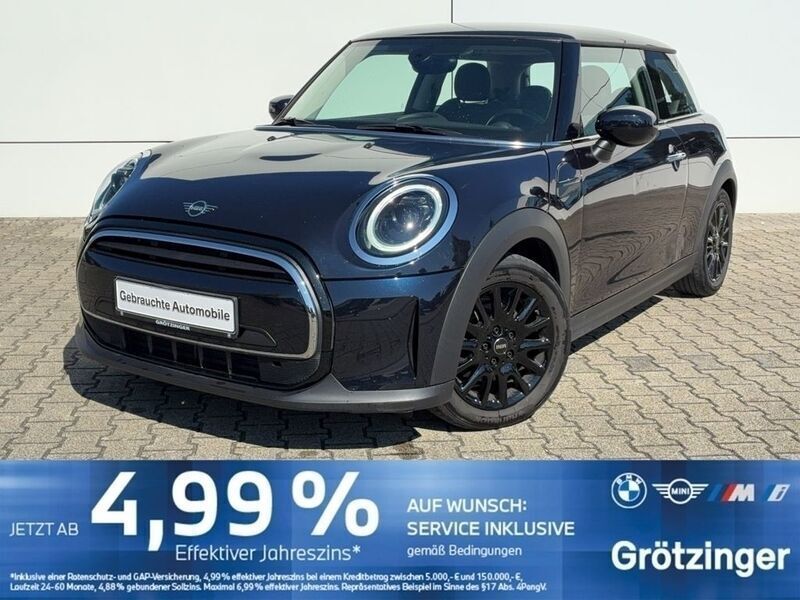Mini yours enigmatic black met Gebraucht 2022 Mini ONE Kleinwagen | 18.640 € (Fairer Preis) - Bild 1/4