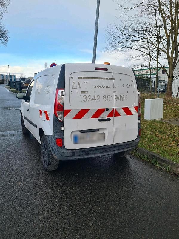 Gebraucht Renault Kangoo 75 PS (55 kW) 2013 Weiß Van / Kleinbus