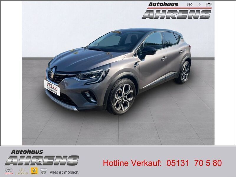 Stahlgrau metallic/dach in blackpearl (metallic) Gebraucht 2021 Renault Captur Intens SUV | 21.450 € (Etwas zu teuer) - Bild 1/4