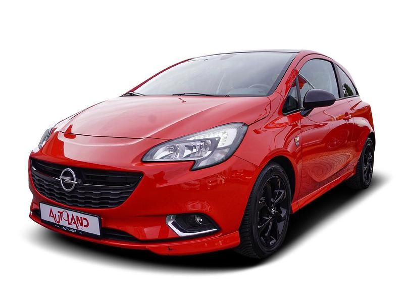 Rot Gebraucht 2015 Opel Corsa Color Edition Kleinwagen | 11.890 € (Teuer) - Bild 1/4