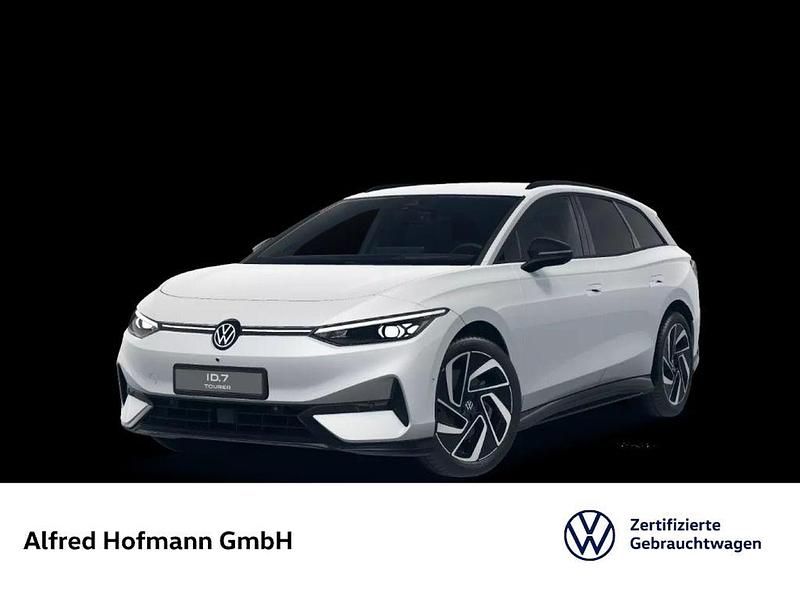 Gletscherweiß metallic Gebraucht 2025 VW ID.7 Pro Kombi | 55.262 € (Teuer) - Bild 1/4