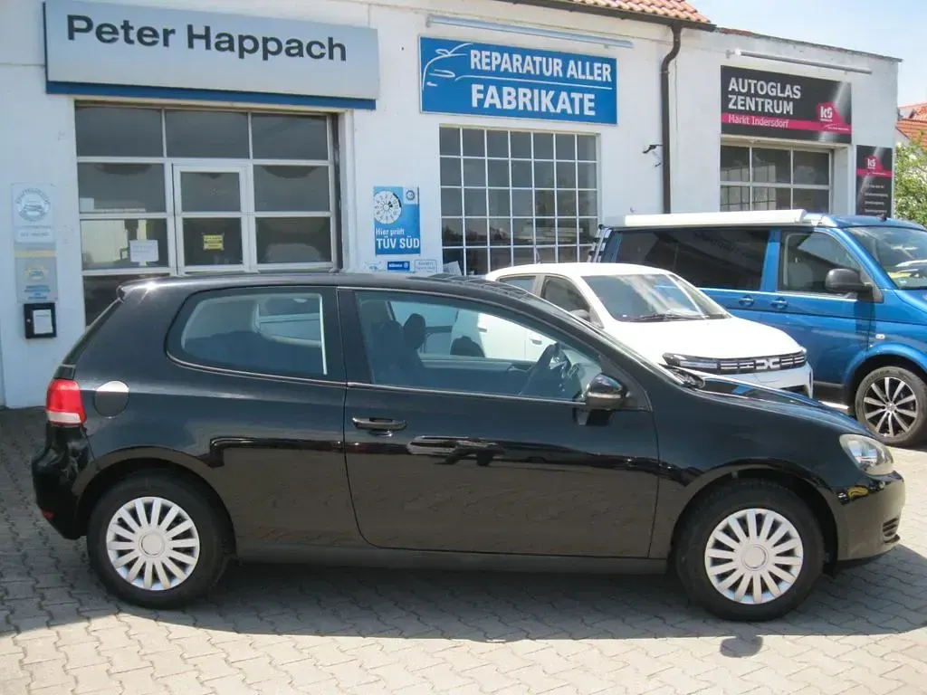 Gebraucht VW Golf VI Trendline 80 PS (58 kW) 2009 Schwarz Kleinwagen