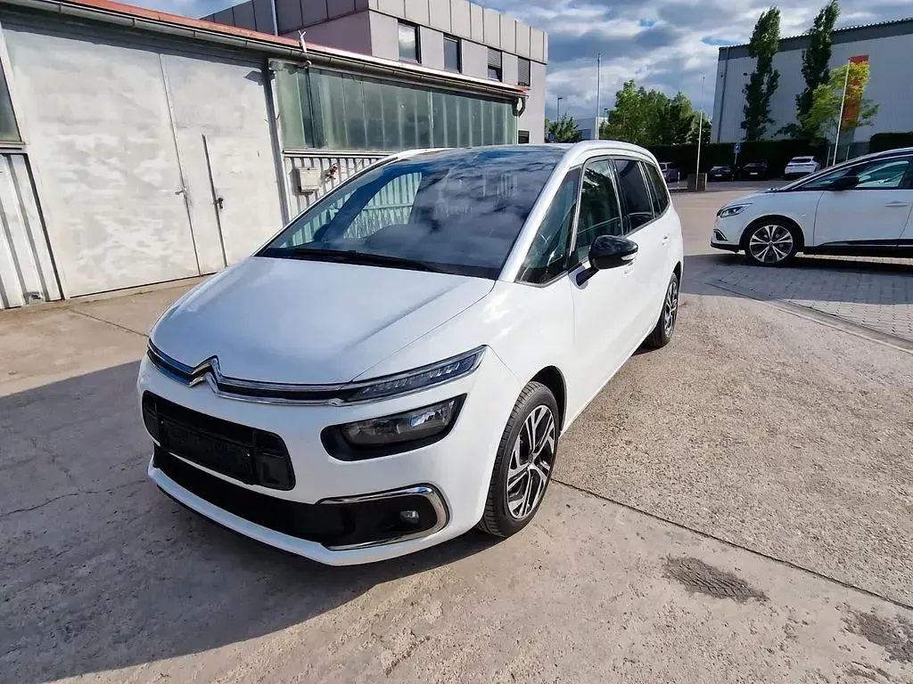 Gebraucht Citroën Grand C4 Picasso 131 PS (96 kW) 2019 Weiß Van / Kleinbus