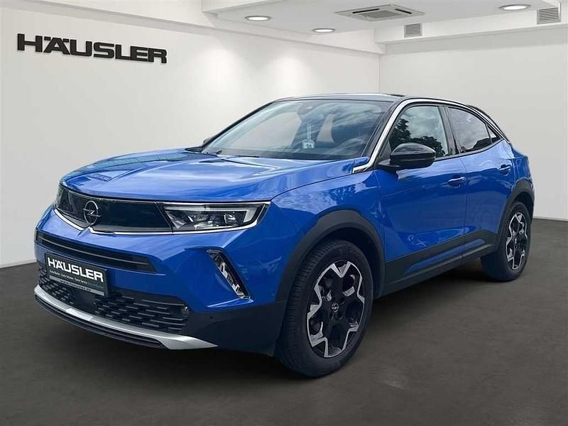 Perl blau (metallic) Gebraucht 2022 Opel Mokka Ultimate SUV | 20.490 € (Fairer Preis) - Bild 1/4