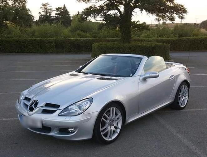 Gebraucht Mercedes SLK350 305 PS (224 kW) 2007 Silber Cabrio