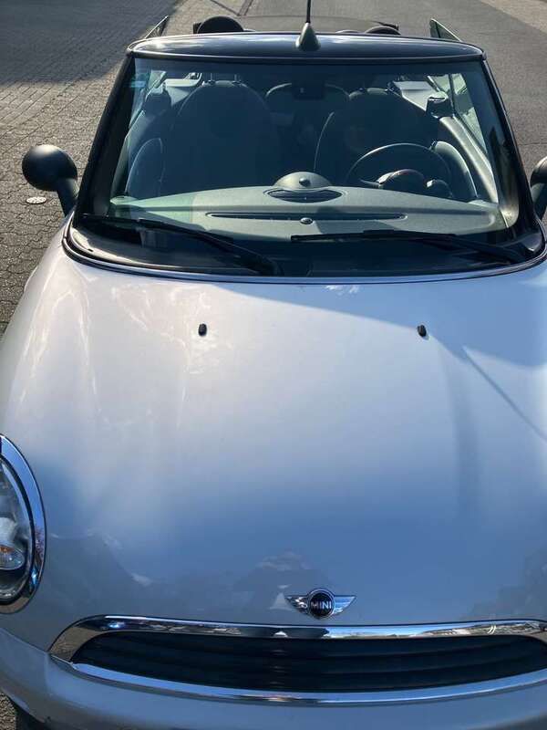 Silber Gebraucht 2015 Mini One Cabriolet Cabrio | 9.000 € - Bild 1/4