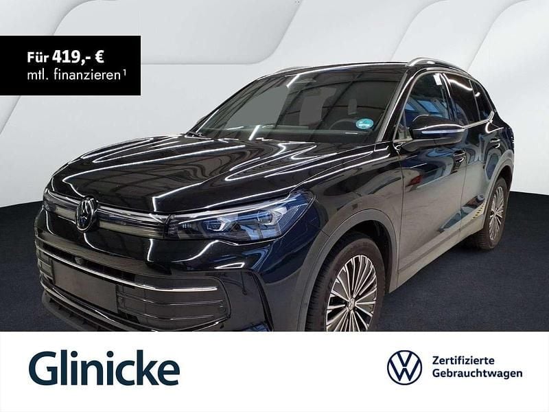 Grenadillschwarz metallic Gebraucht 2025 VW Tiguan Goal SUV | 39.540 € (Superpreis) - Bild 1/3