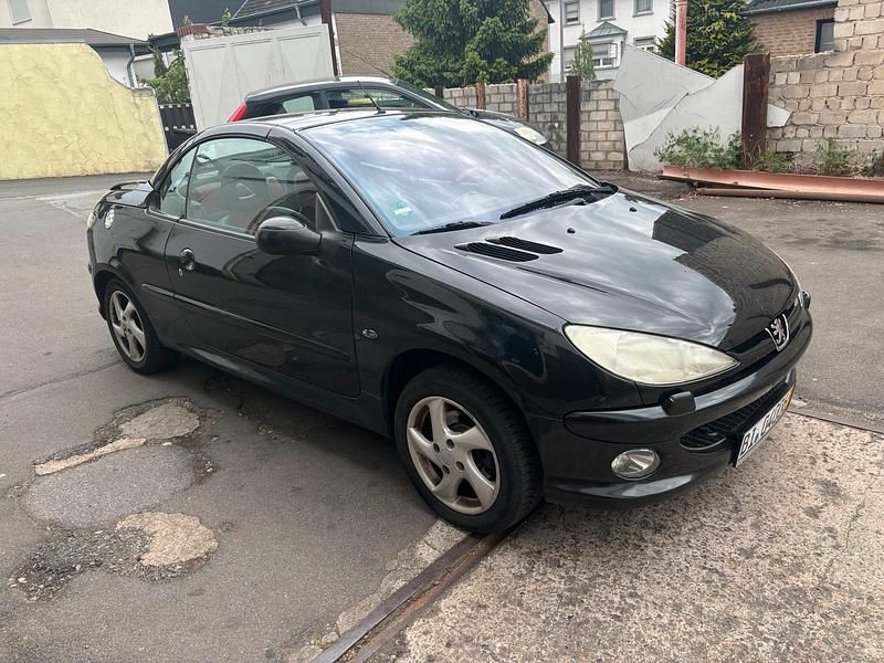 Schwarz Gebraucht 2005 Peugeot 206 CC Cabrio | 1.000 € (Guter Preis) - Bild 1/4