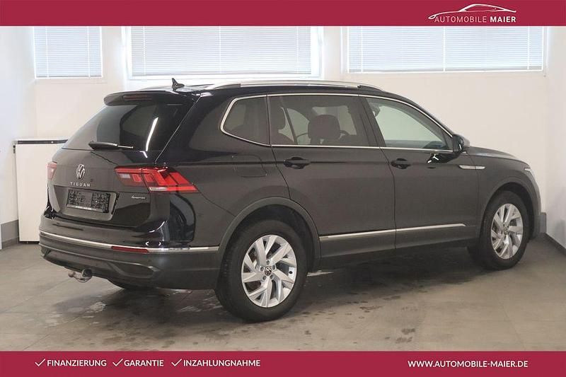 Gebraucht VW Tiguan Allspace Life 200 PS (147 kW) 2022 Deep black perleffekt SUV