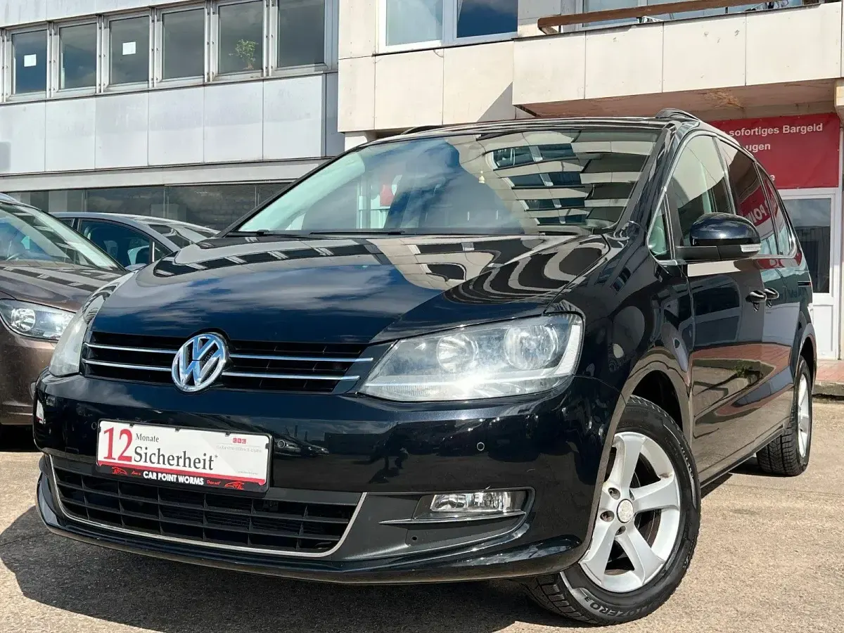Gebraucht VW Sharan 140 PS (102 kW) 2010 Schwarz Van / Kleinbus