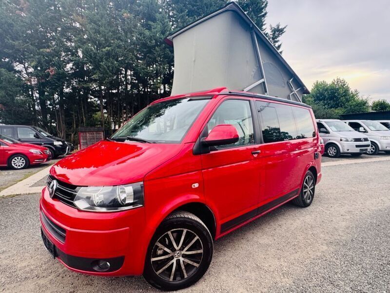 Salsa red Gebraucht 2013 VW T5 California Van | 33.900 € - Bild 1/4