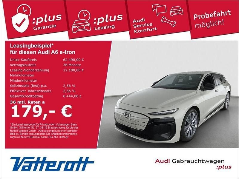 Beige Gebraucht 2025 Audi A6 e-tron S-Line Kombi | 62.490 € (Superpreis) - Bild 1/4