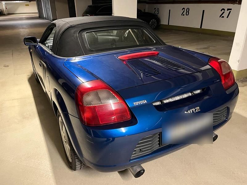 Gebraucht Toyota MR2 140 PS (102 kW) 2001 Blau Cabrio