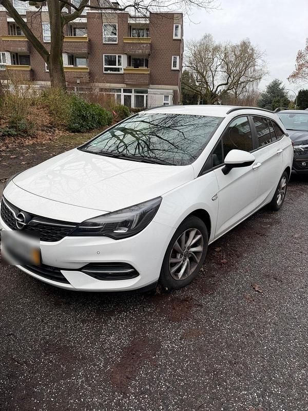 Gebraucht Opel Astra 110 PS (80 kW) 2020 Weiß Kombi