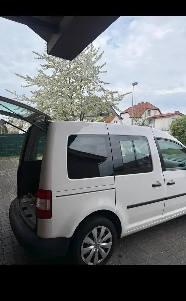 Gebraucht VW Caddy Life 2007 Weiß Van / Kleinbus