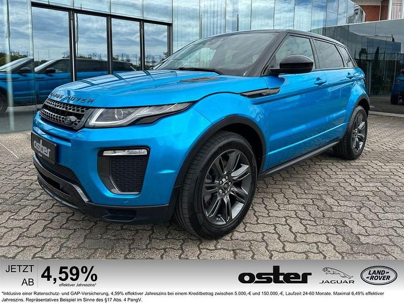 Blau Gebraucht 2018 Land Rover Range Rover evoque SE Dynamic SUV | 24.500 € (Guter Preis) - Bild 1/4