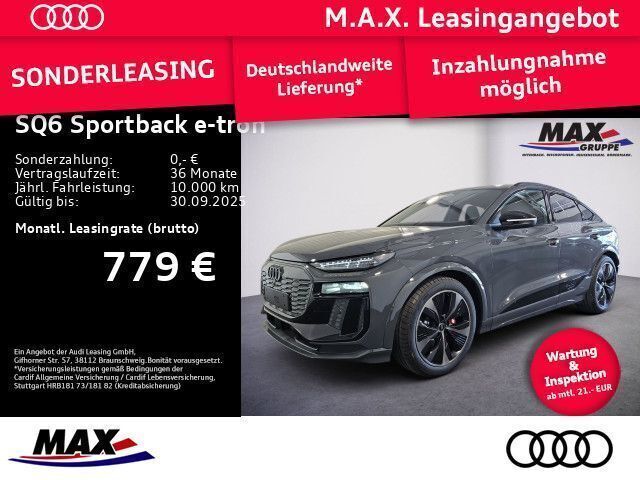 Grau Neu 2025 Audi SQ6 Sportback e-tron Edition .1 SUV | 92.880 € - Bild 1/1