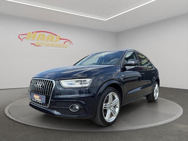 Blau Gebraucht 2014 Audi Q3 S-Line SUV | 15.900 € (Guter Preis) - Bild 1/4