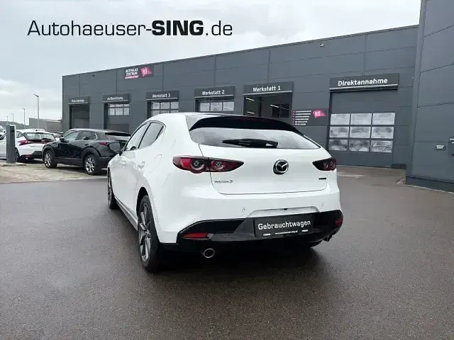 Gebraucht Mazda 3 Selection 122 PS (89 kW) 2019 Weiß Limousine