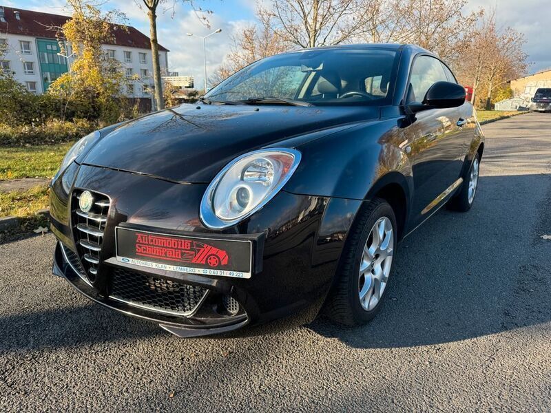 Gebraucht Alfa Romeo MiTo Turismo 95 PS (69 kW) 2010 Schwarz Kleinwagen