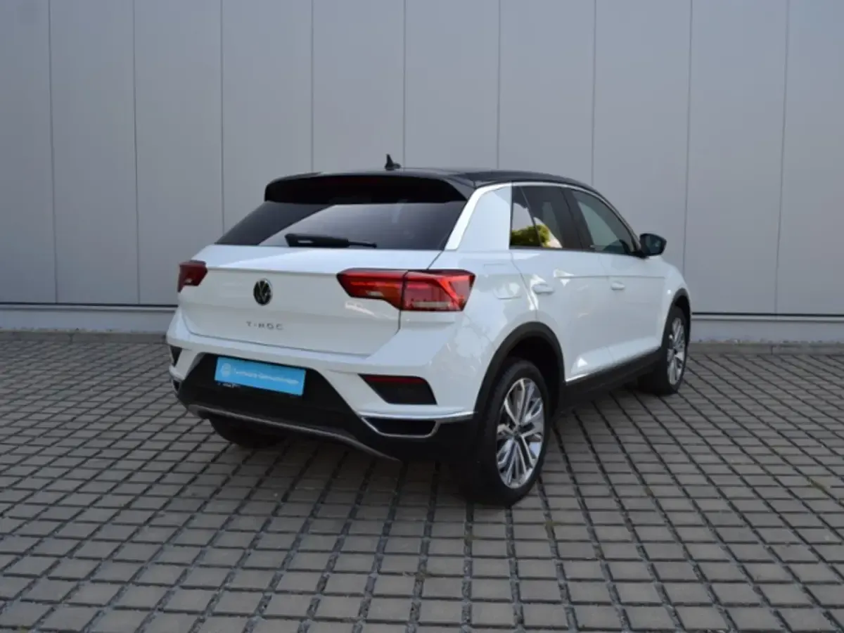 Gebraucht VW T-Roc United 110 PS (80 kW) 2021 Pure white SUV