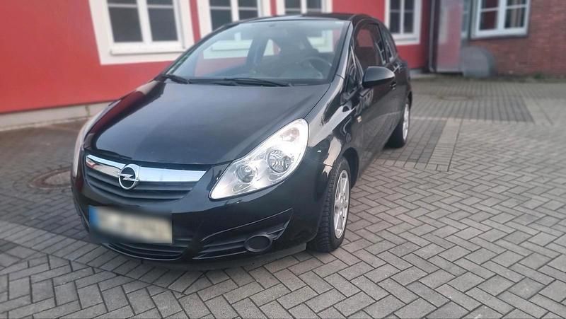Gebraucht Opel Corsa 2008 Schwarz Kleinwagen