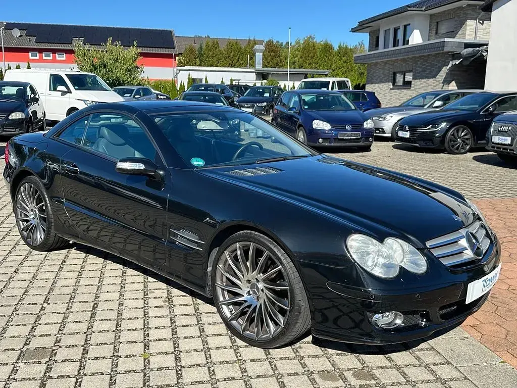 Gebraucht Mercedes SL350 245 PS (180 kW) 2005 Schwarz Cabrio