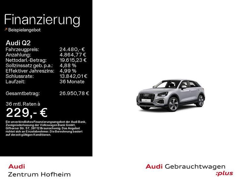 Second-hand Audi Q2 Advanced Plus 116 CP (85 kW) 2023 Argintiu SUV