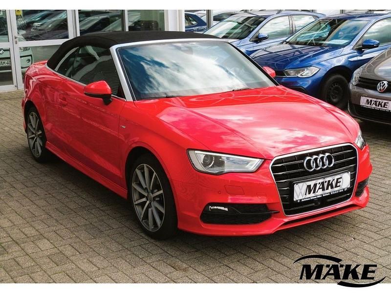 Gebraucht Audi A3 Cabriolet S-Line 150 PS (110 kW) 2016 Misanorot perleffekt Cabrio