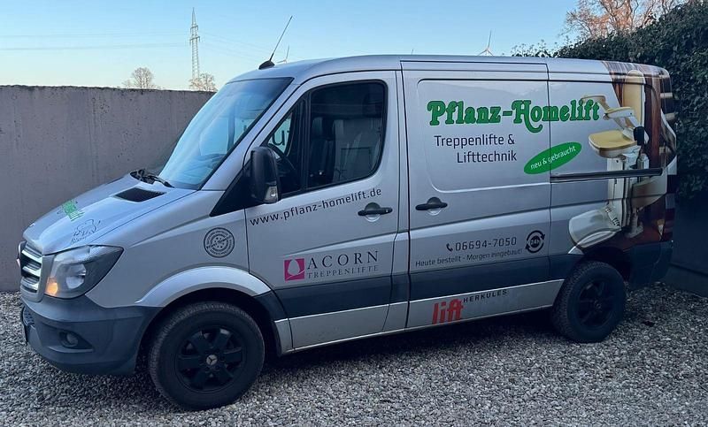 Second-hand Mercedes Sprinter 163 CP (119 kW) 2013 Argintiu Van