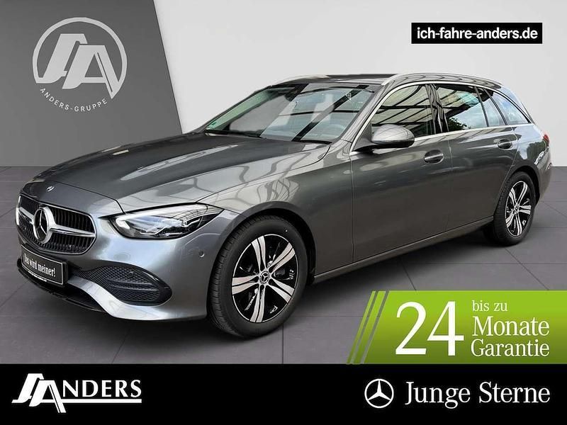 Selenitgrau Gebraucht 2024 Mercedes C220 Avantgarde Limousine | 40.484 € - Bild 1/3
