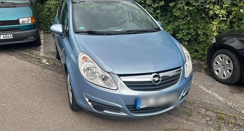 Blau Gebraucht 2007 Opel Corsa Cosmo Kleinwagen | 2.100 € (Guter Preis) - Bild 1/4