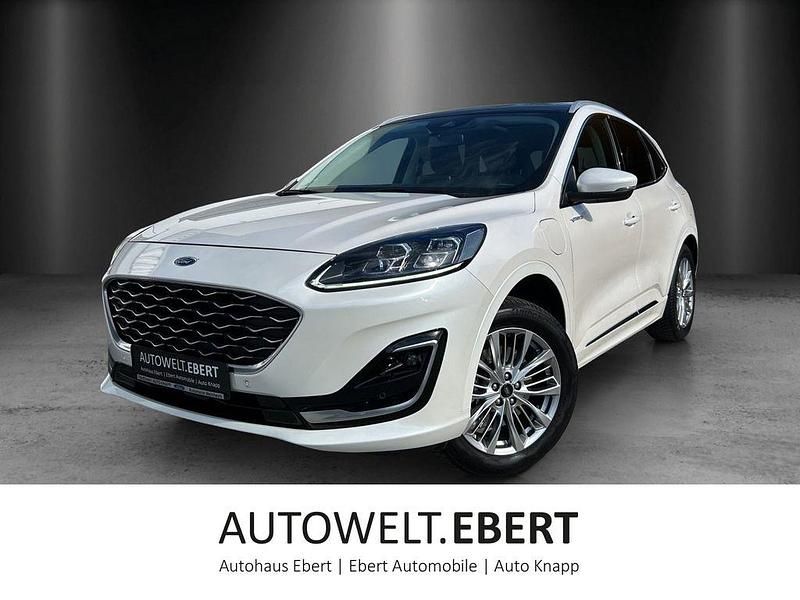 Arktisweiß () Gebraucht 2021 Ford Kuga Vignale SUV | 32.990 € - Bild 1/4
