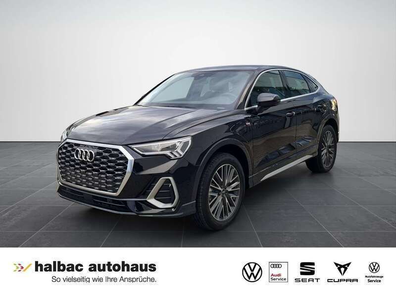 Mythosschwarz metallic Neu 2024 Audi Q3 Sportback S-Line SUV | 45.420 € (Fairer Preis) - Bild 1/4
