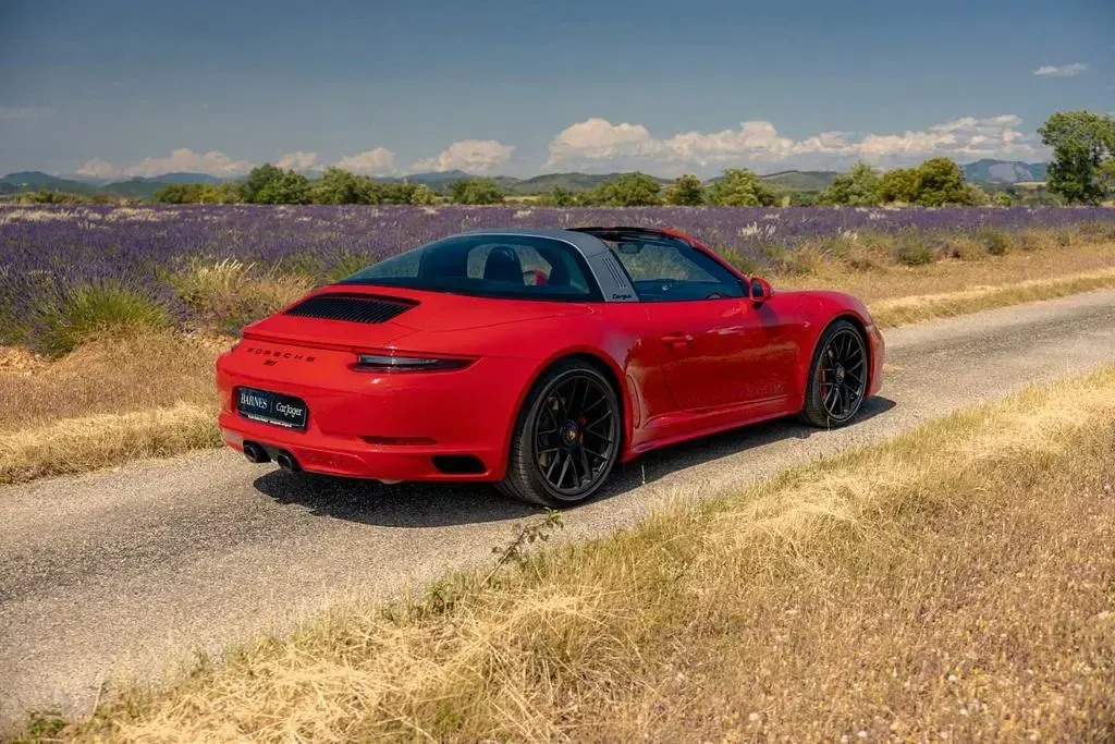 Gebraucht Porsche 911 Carrera 4 GTS Targa 450 PS (330 kW) 2017 Rot Cabrio