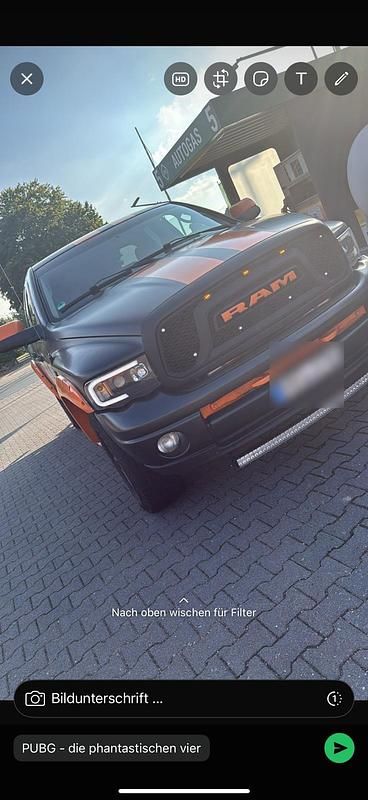 Second-hand Dodge Ram 354 CP (260 kW) 2004 Negru Pickup