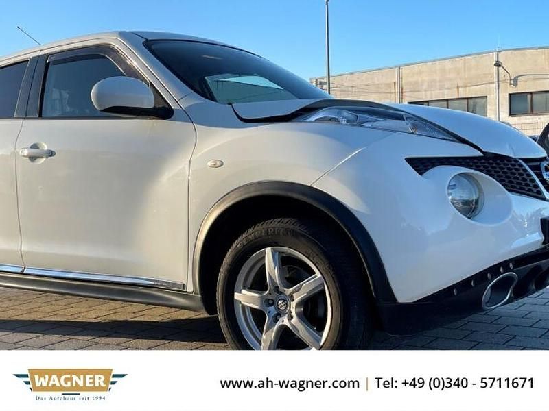 Gebraucht Nissan Juke Acenta 117 PS (86 kW) 2011 White (s) (weiss) SUV